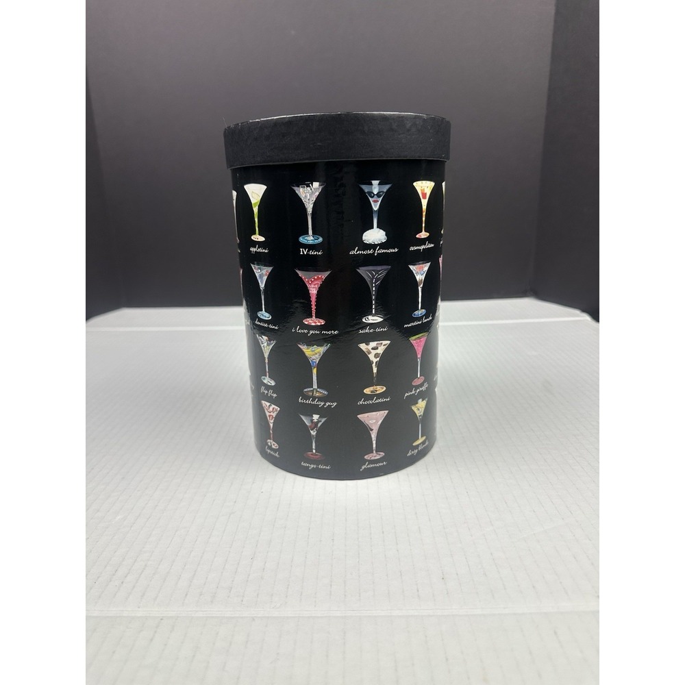 Chocolatini Lolita Love My Martini Glass Hand Painted Chocolate Candy 7oz